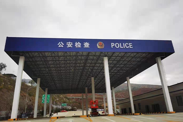 虎林网架结构屋顶