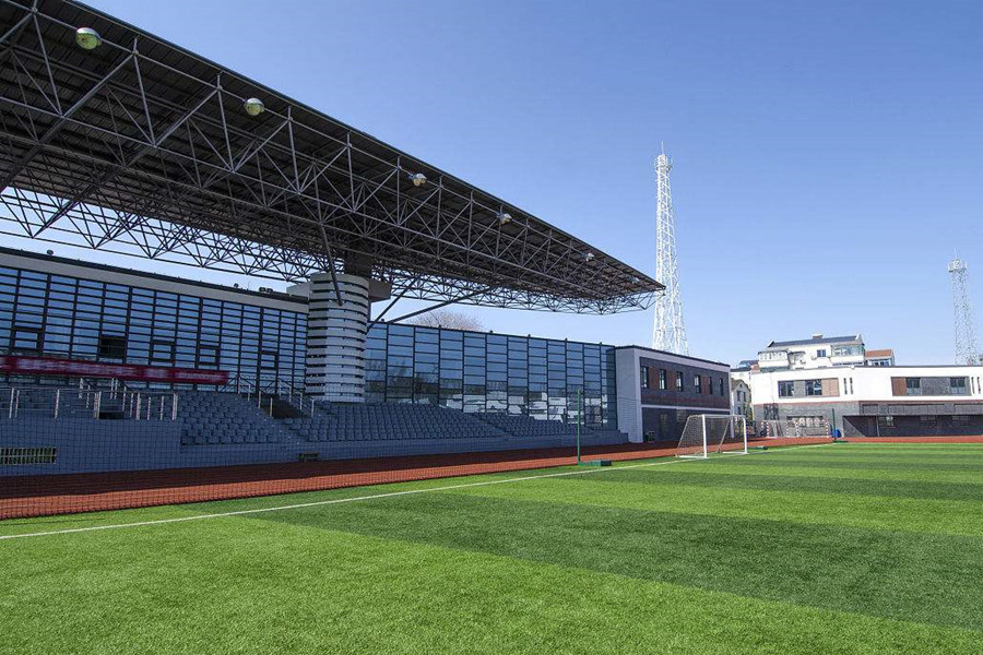 虎林体育场看台网架工程